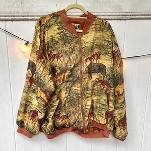 Safari jacket bomber